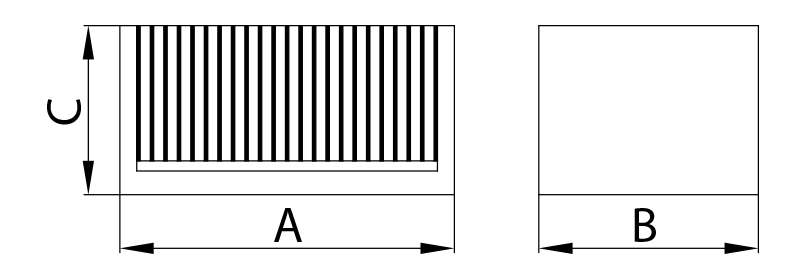 Technical Drawing - Circular Permanent Magnetic Chuck type MPF2