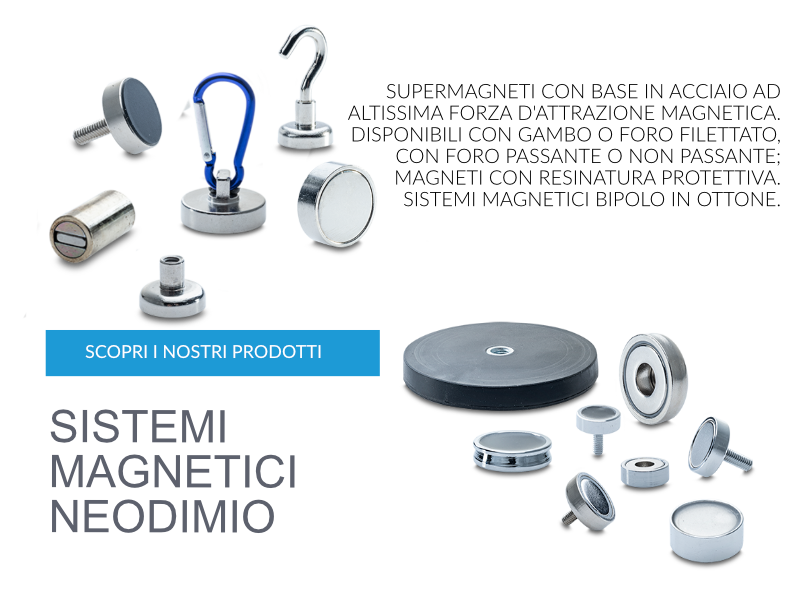 ITALFIT MAGNETI: magneti al neodimio (NdFeB), in ferrite e AlNiCo